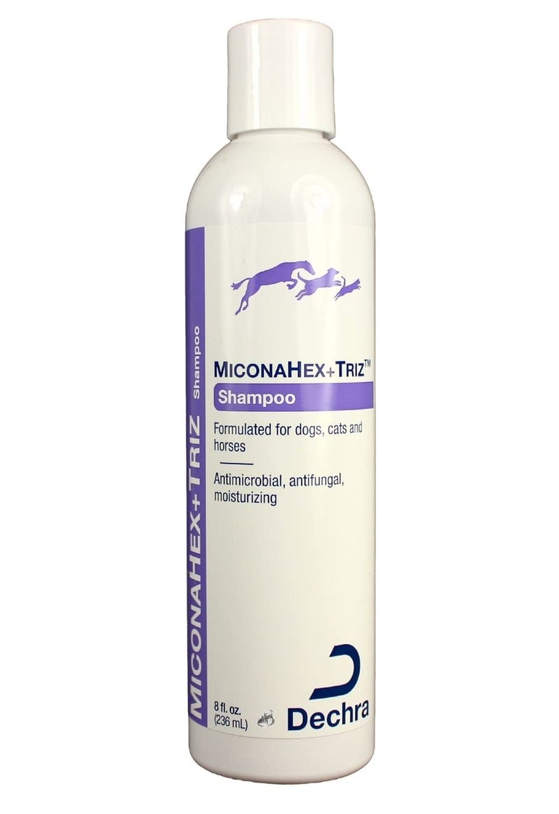 Dechra MiconaHex + Triz Shampoo for Dogs, Cats & Horses (8oz) - Image 1